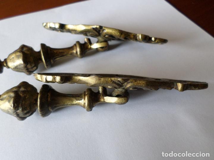 Antig&uuml;edades: TIRADORES DE BRONCE - Foto 10