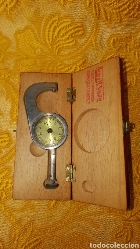 Antig&uuml;edades: CALIBRE DE &Oacute;PTICA EN ESTUCHE - Foto 1