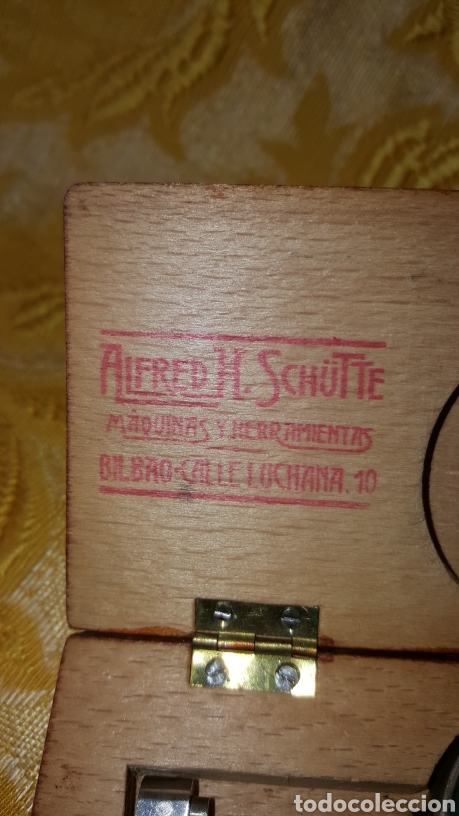 Antig&uuml;edades: CALIBRE DE &Oacute;PTICA EN ESTUCHE - Foto 3