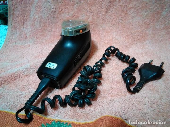 Antig&uuml;edades: Antigua maquina de afeitar philips funciona - Foto 4