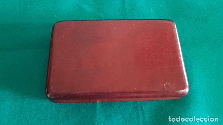 Antig&uuml;edades: CAJA DE MADERA CON MAQUINILLA Y CEPILLO (SIN USAR) - Foto 7