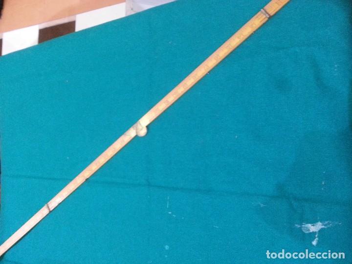 Antig&uuml;edades: METRO MADERA ANTIGUO BOXWOOD RABONE - Foto 7