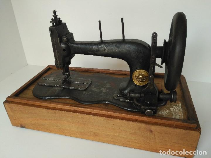 antigua maquina de coser manual sun. fabricada - Buy Other antique sewing  machines on todocoleccion