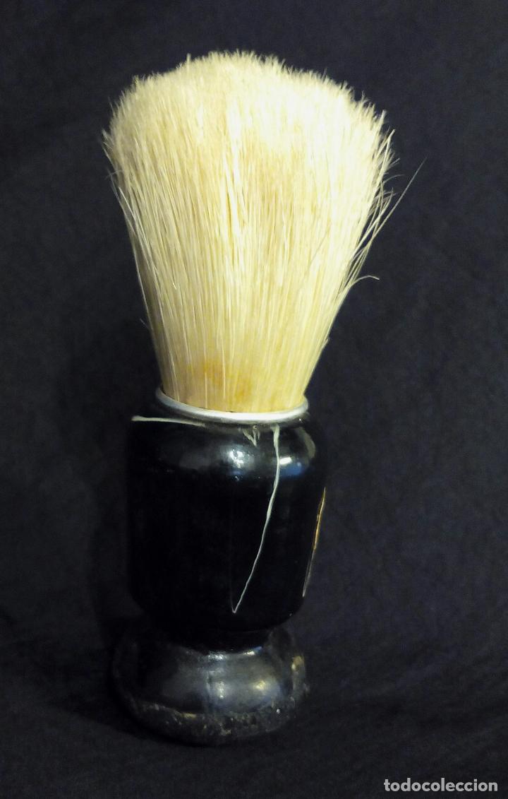 Antig&uuml;edades: BROCHA DE AFEITAR - DE PELO NATURAL. - Foto 3