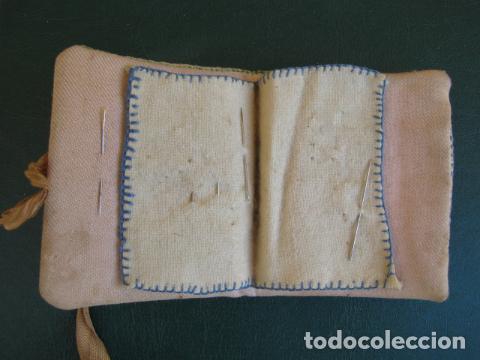 Antig&uuml;edades: Costurero de tela. S XIX - Foto 3