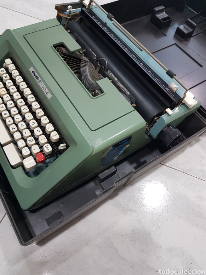 Antig&uuml;edades: M&aacute;quina de escribir Olivetti- Studio 46 - Foto 2
