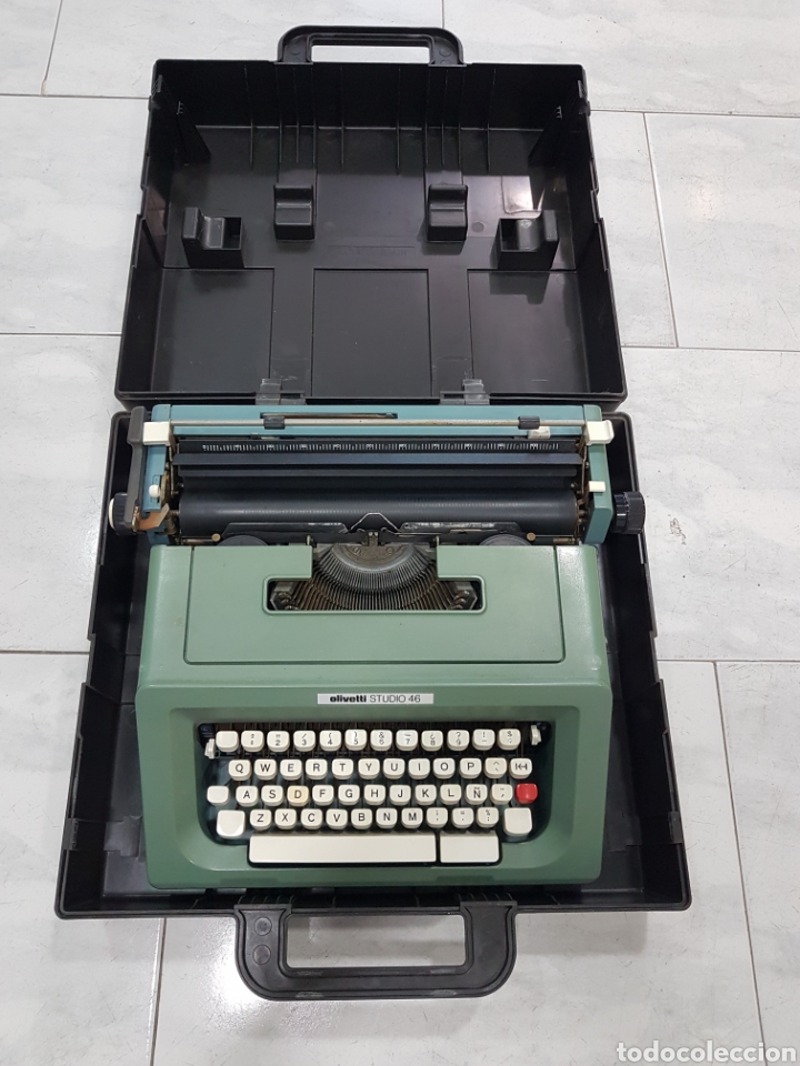 Antig&uuml;edades: M&aacute;quina de escribir Olivetti- Studio 46 - Foto 5