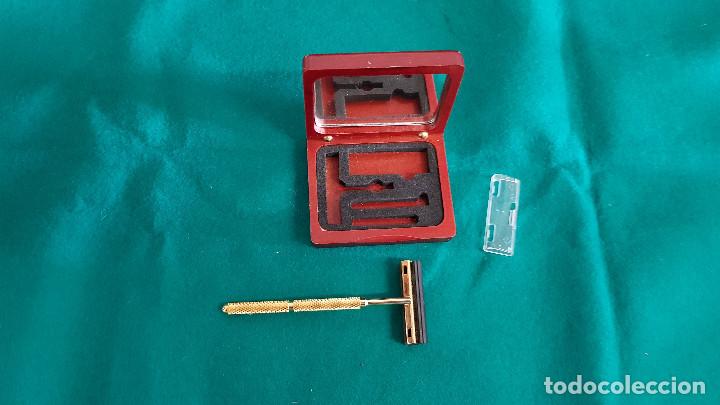 Antig&uuml;edades: CAJA DE MADERA CON MAQUINILLA (SIN USAR) - Foto 3