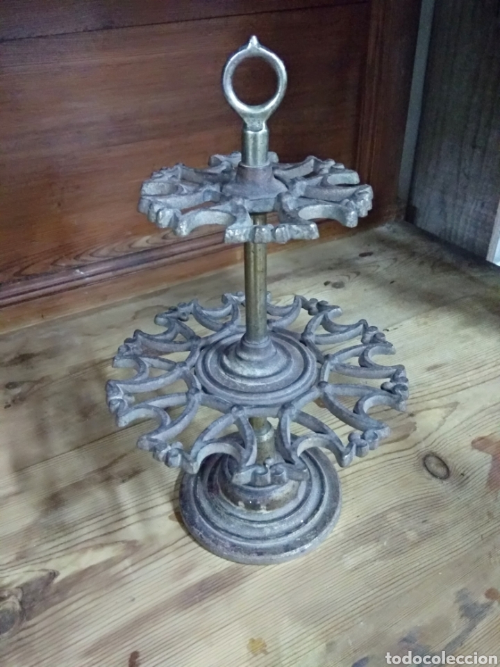 Antig&uuml;edades: Antiguo portasellos. 29 cms - Foto 1