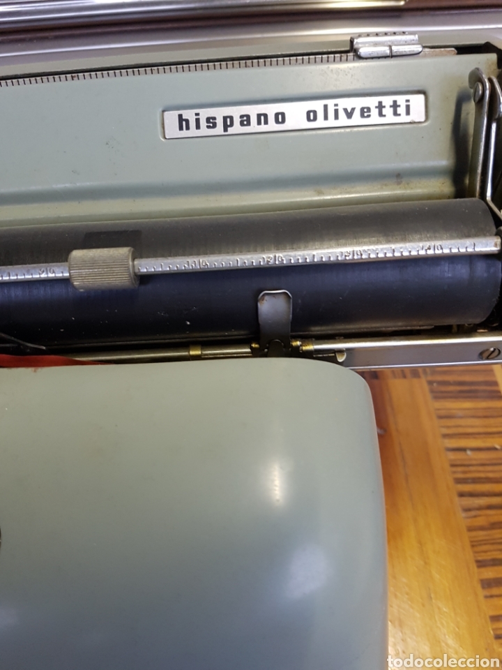 Antig&uuml;edades: M&aacute;quina de escribir Hispano Olivetti Lexicon 80 - Foto 4