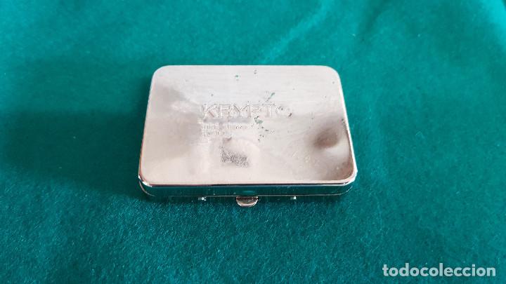Antig&uuml;edades: CAJA DE METAL CON MAQUINILLA KRYPTO MINI SHAVE - Foto 8