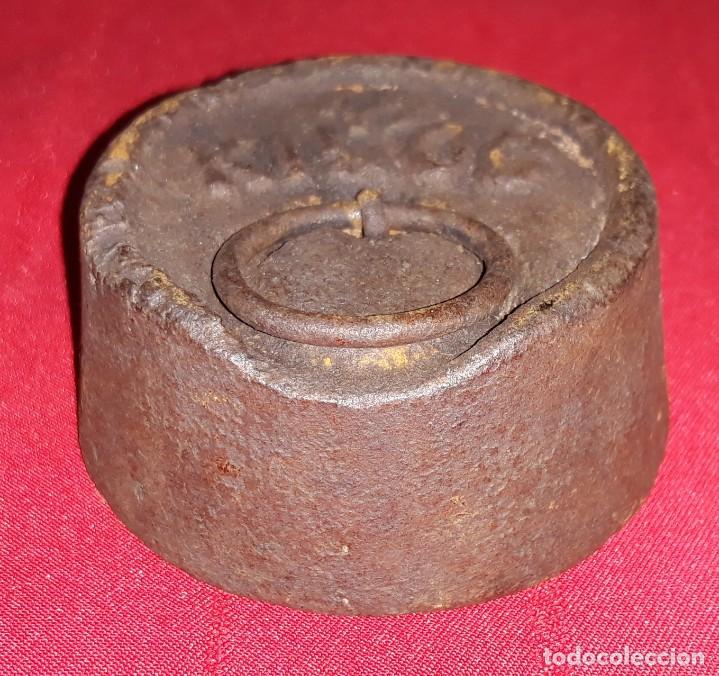 Antig&uuml;edades: PESA DE 1/2 KILOG - Foto 3