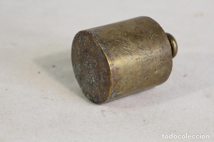 Antig&uuml;edades: ponderal pesa de bronce de 1kg - Foto 3