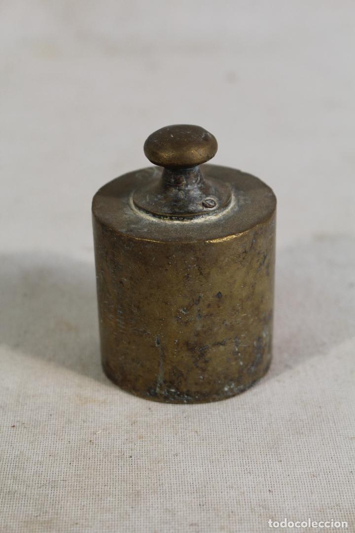 Antig&uuml;edades: ponderal pesa de bronce de 1kg - Foto 4