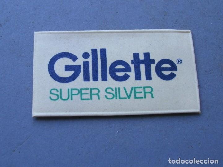 Antig&uuml;edades: hoja de afeitar gillette super silver - Foto 1