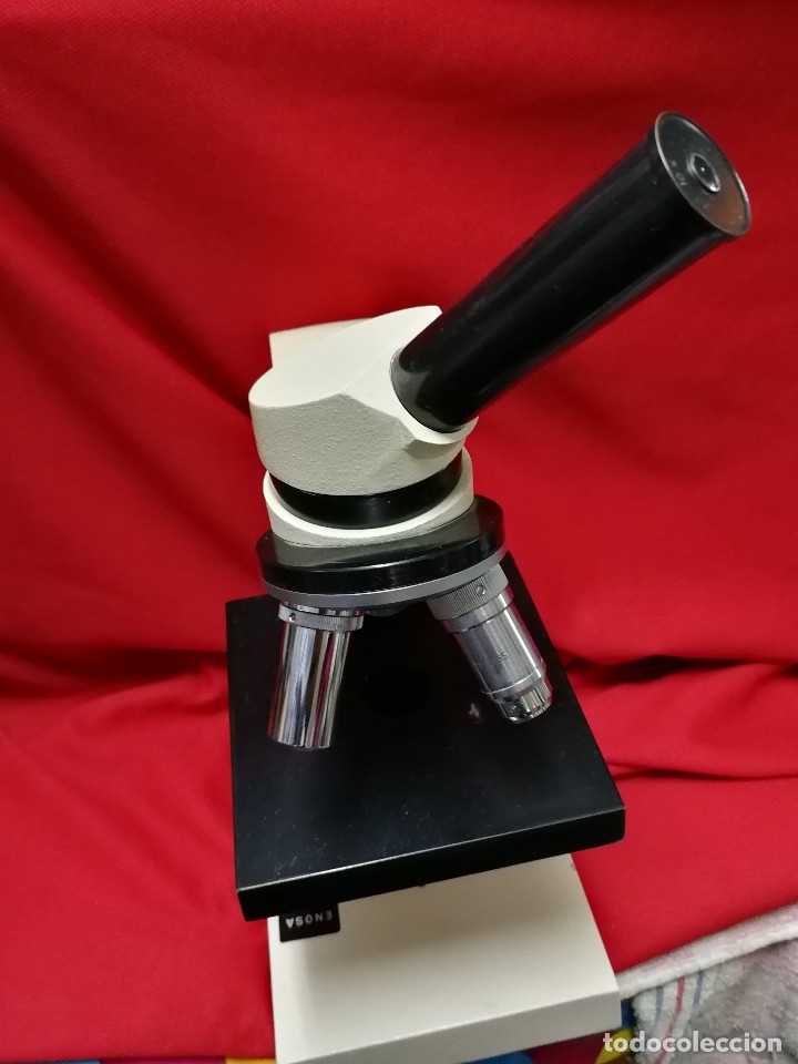 Antig&uuml;edades: MICROSCOPIO MONOCULAR PROFESIONAL ENOSA - Foto 7