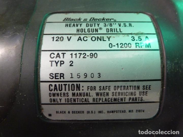 Antig&uuml;edades: TALADRO BLACK & DECKER - Foto 3