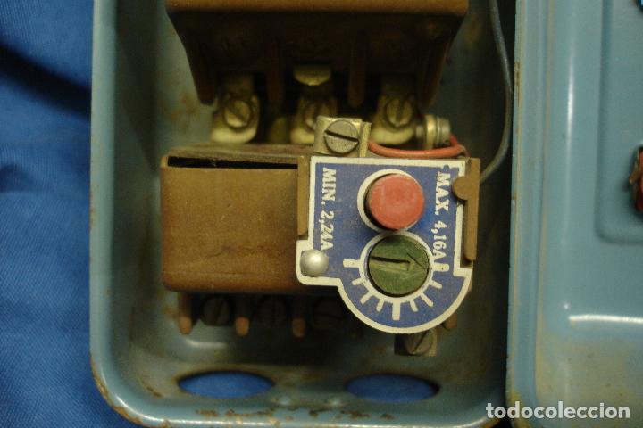 Antig&uuml;edades: ANTIGUO CONTACTOR PROTECTOR MARCA AGUT TIPO CH-01-T - Foto 4