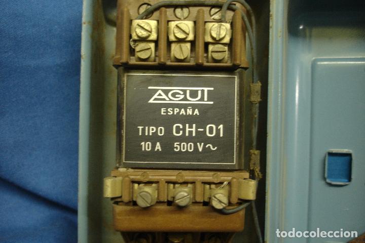 Antig&uuml;edades: ANTIGUO CONTACTOR PROTECTOR MARCA AGUT TIPO CH-01-T - Foto 5