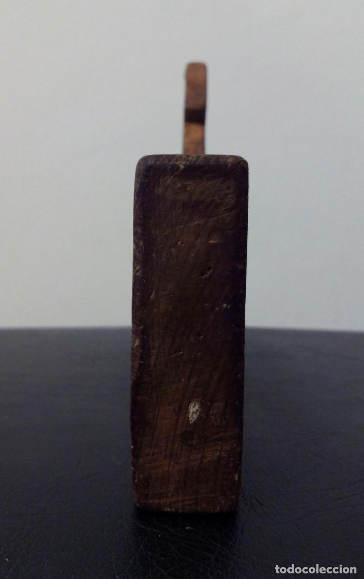 Antig&uuml;edades: CEPILLO DE MADERA DE CARPINTERO - GARLOPA - Foto 4
