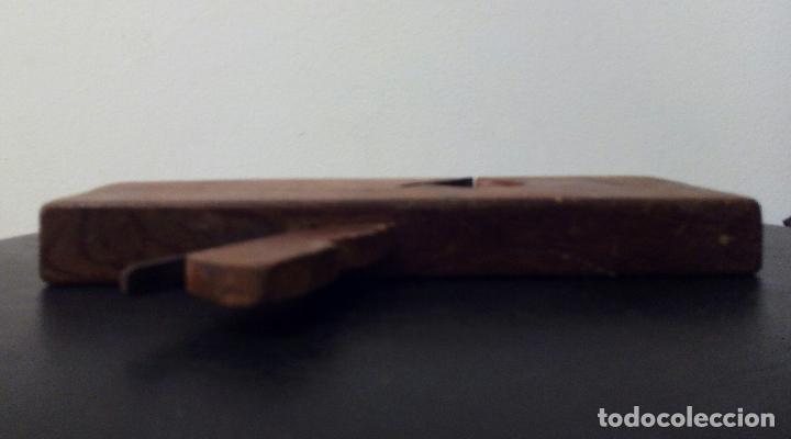 Antig&uuml;edades: CEPILLO DE MADERA DE CARPINTERO - GARLOPA - Foto 6