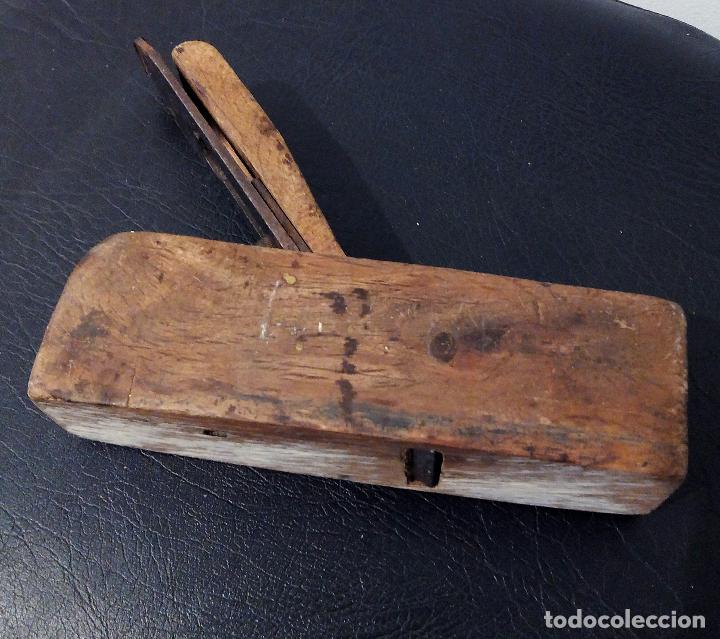Antig&uuml;edades: CEPILLO DE MADERA DE CARPINTERO - GARLOPA - Foto 6