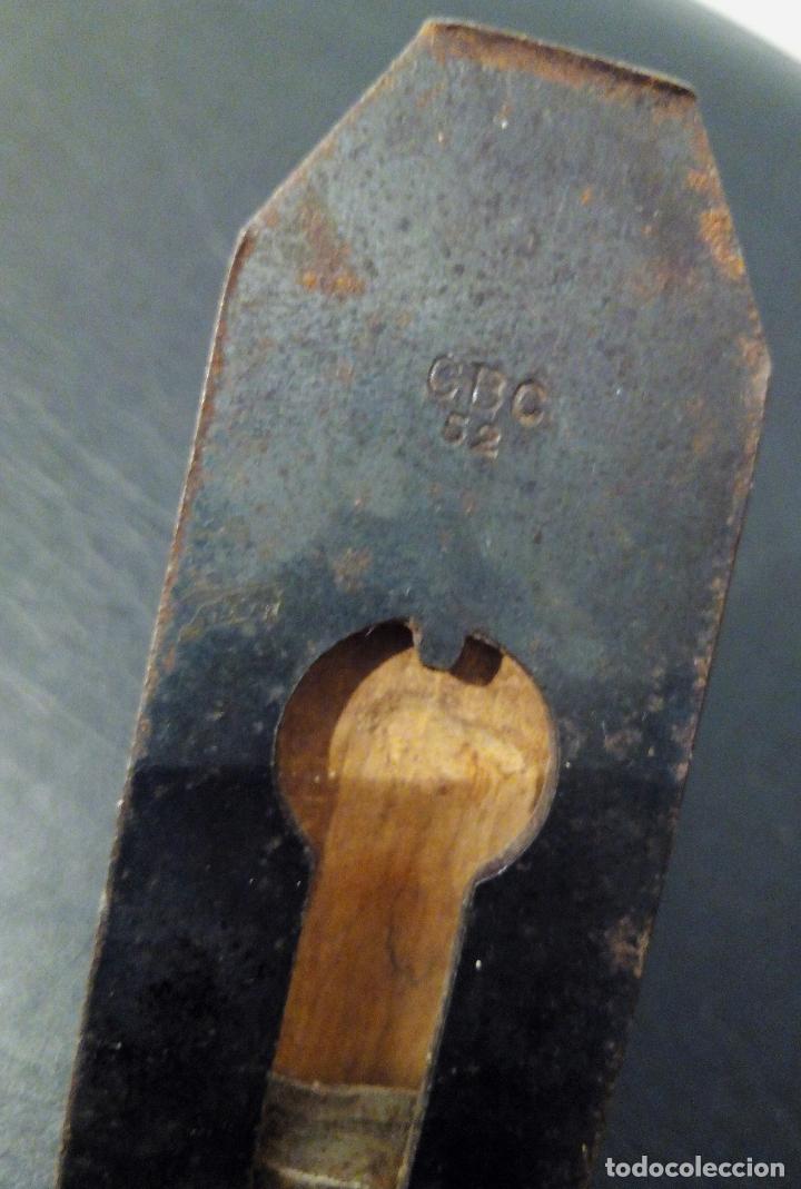 Antig&uuml;edades: CEPILLO DE MADERA DE CARPINTERO - GARLOPA - Foto 10