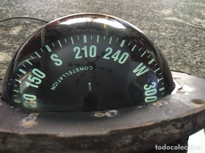 Antig&uuml;edades: Br&uacute;jula comp&aacute;s para barco Ref D - Foto 7