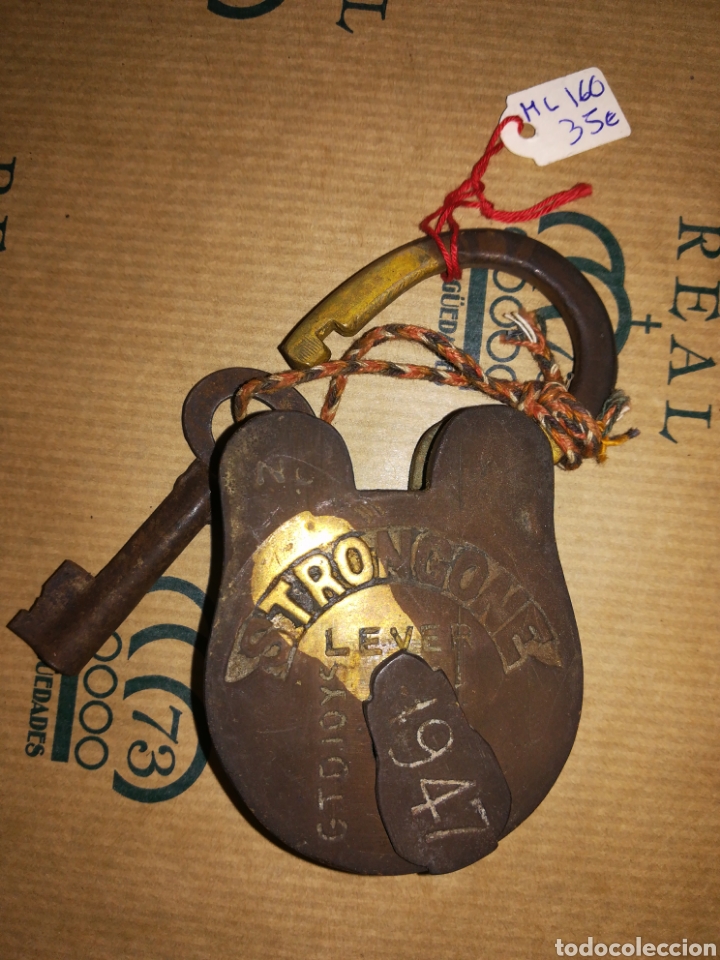 Antig&uuml;edades: ANTIGUO CANDADO DE ORIGEN INDIO - Foto 1