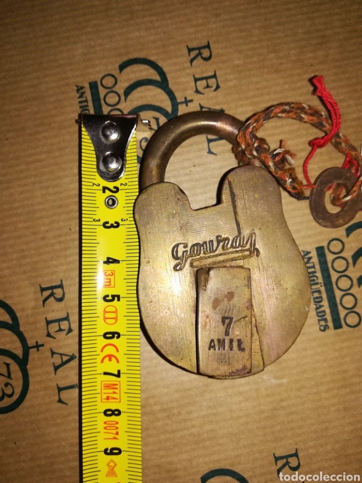 Antig&uuml;edades: ANTIGUO CANDADO DE ORIGEN INDIO - Foto 2