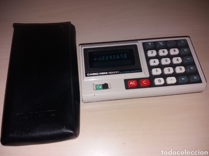 Antig&uuml;edades: Antigua calculadora CASIO MINI MEMORY - Foto 1