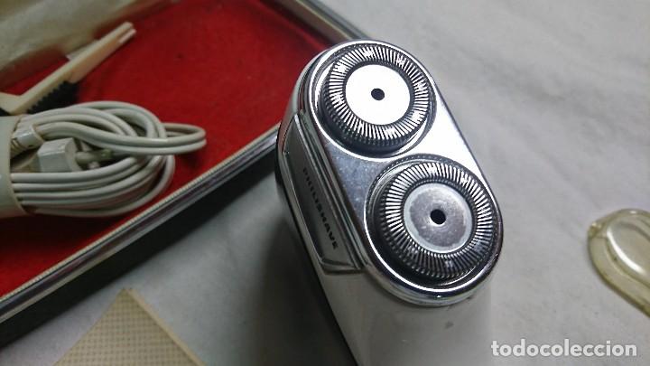 Antig&uuml;edades: M&Aacute;QUINA DE AFEITAR PHILISHAVE 800,PHILIPS - Foto 3