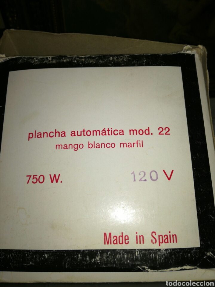 Antig&uuml;edades: Plancha Jata mod. 22 funciona - Foto 6