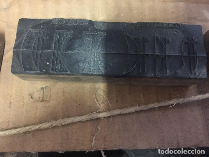 Antig&uuml;edades: LOTE IMPRENTA SELLOS ANTIGUOS - Foto 1