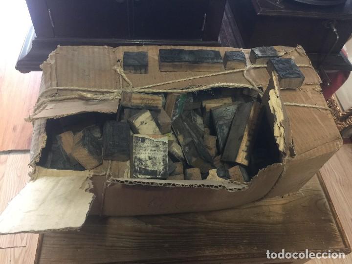 Antig&uuml;edades: LOTE IMPRENTA SELLOS ANTIGUOS - Foto 4