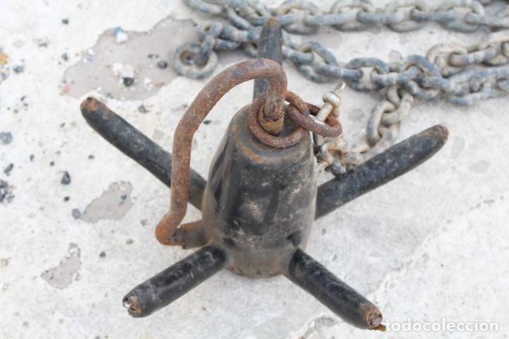 Antig&uuml;edades: ancla de barco con 3,5m.de cadena - Foto 7