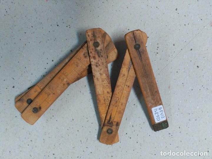 Antig&uuml;edades: METRO DE MADERA, PLEGABLE - Foto 12