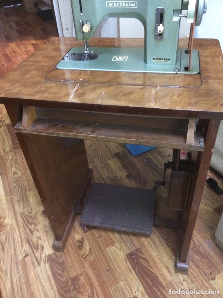 mueble maquina de coser wertheim - Compra venta en todocoleccion