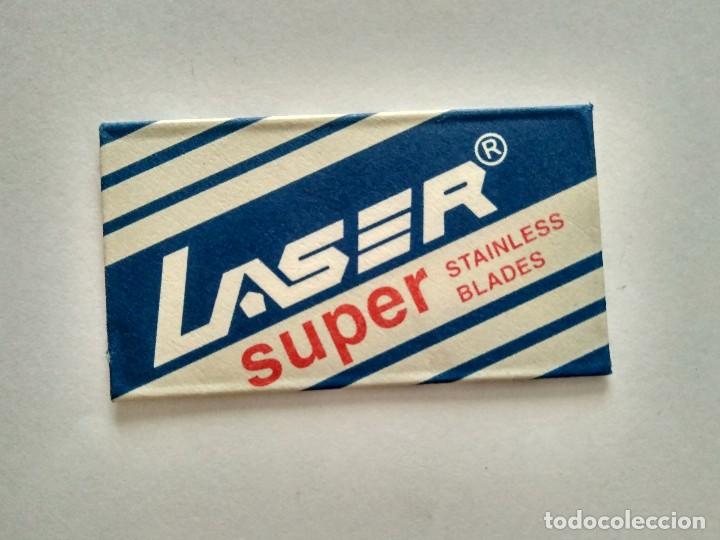 Antig&uuml;edades: HOJA DE AFEITAR. LASER SUPER STAINLESS BLADES. - Foto 1