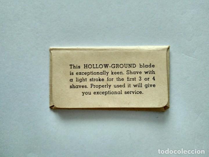 Antig&uuml;edades: HOJA DE AFEITAR. PAL HOLLOW GROUND. - Foto 2
