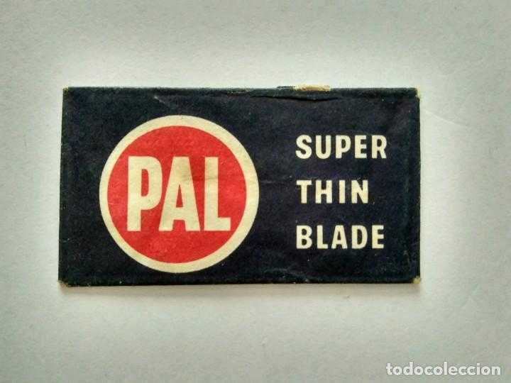Antig&uuml;edades: HOJA DE AFEITAR. PAL SUPER THIN BLADE. MADE IN GREAT BRITAIN. - Foto 1