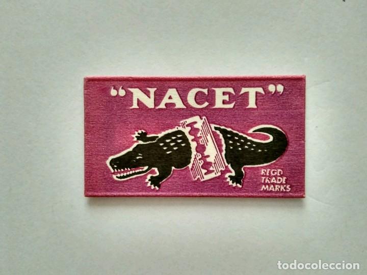 Antig&uuml;edades: HOJA DE AFEITAR. NACET STAINLESS. - Foto 1