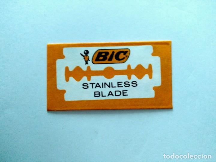 Antig&uuml;edades: HOJA DE AFEITAR. BIC STAINLESS BLADE. - Foto 1