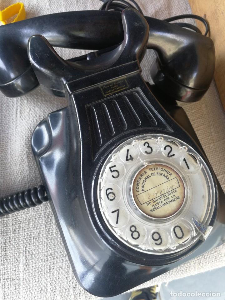 Antiguo Teléfono De Pared Bacalita Compañia Te Vendido En Venta