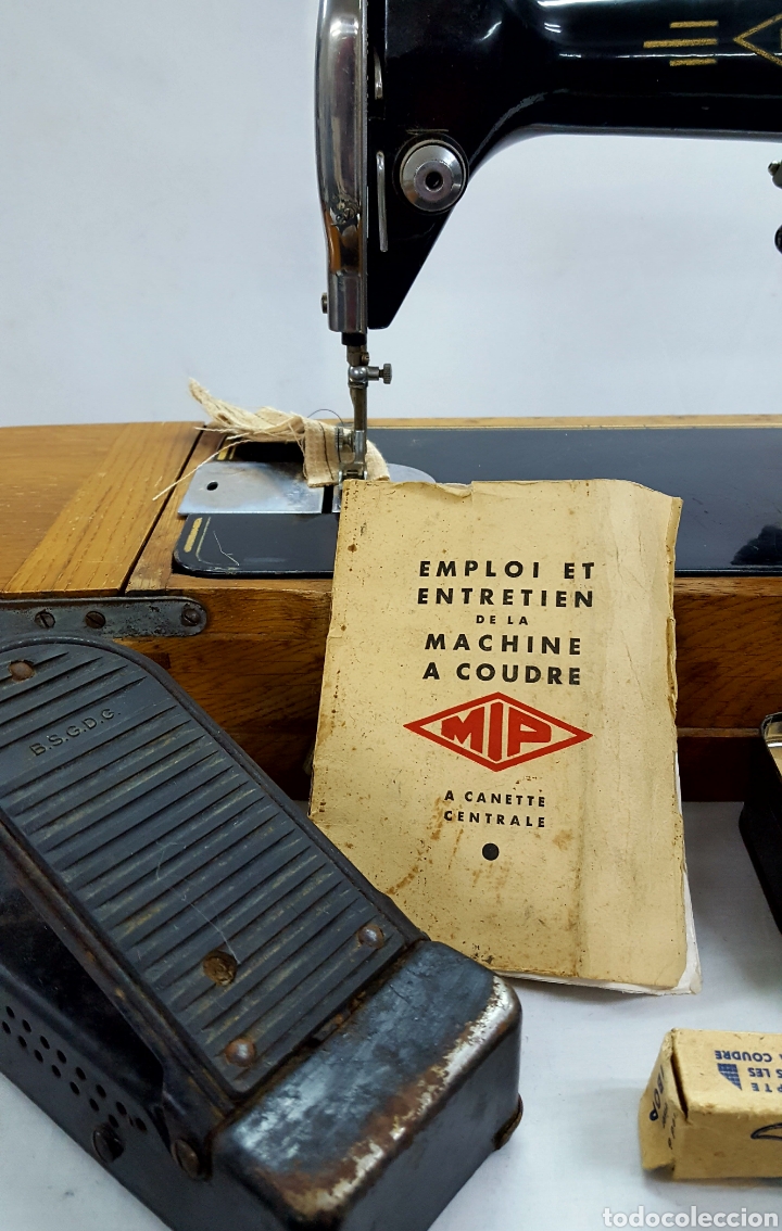 Antig&uuml;edades: Maquina de coser Gazagnes - Foto 4