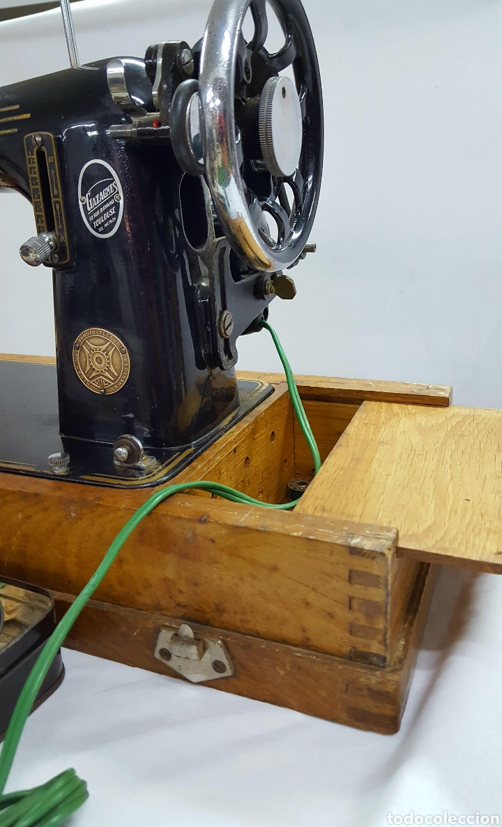 Antig&uuml;edades: Maquina de coser Gazagnes - Foto 5