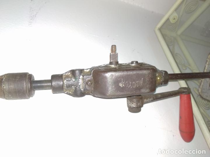 antiguo taladro manual marca alcyon - Compra venta en todocoleccion