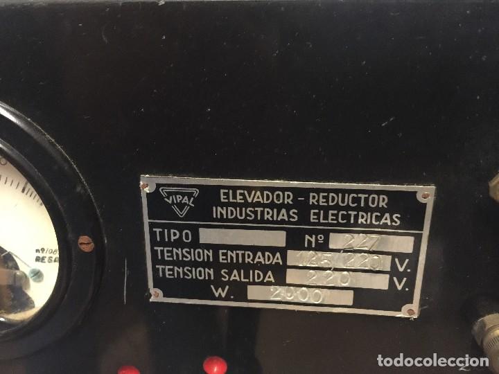 Antig&uuml;edades: ELEVADOR REDUCTOR POTENCIA ELECTRICO - Foto 2