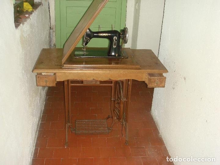 Antiguo Mueble Máquina de Coser Sigma Vintage em segunda mão durante 40 EUR  em Burgos na WALLAPOP