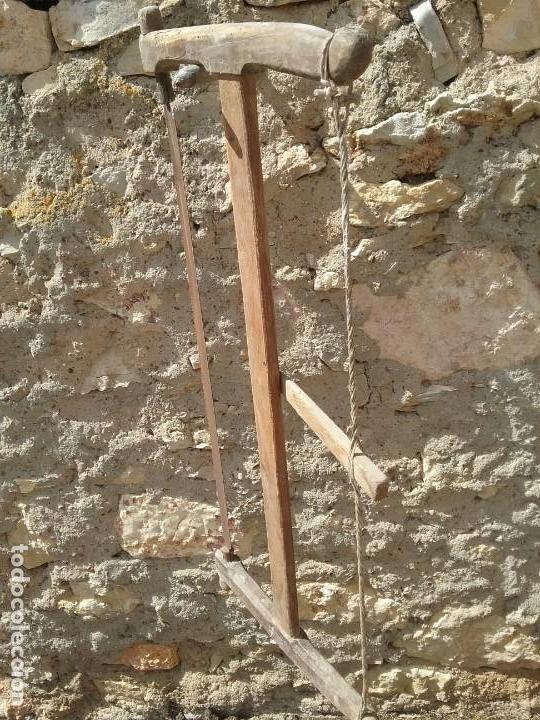 Antig&uuml;edades: Sierra de  mano, para madera. - Foto 3